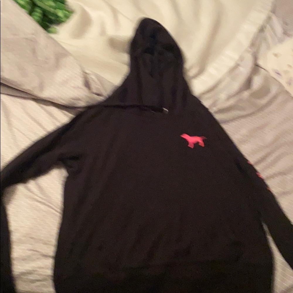 Pink hoodie